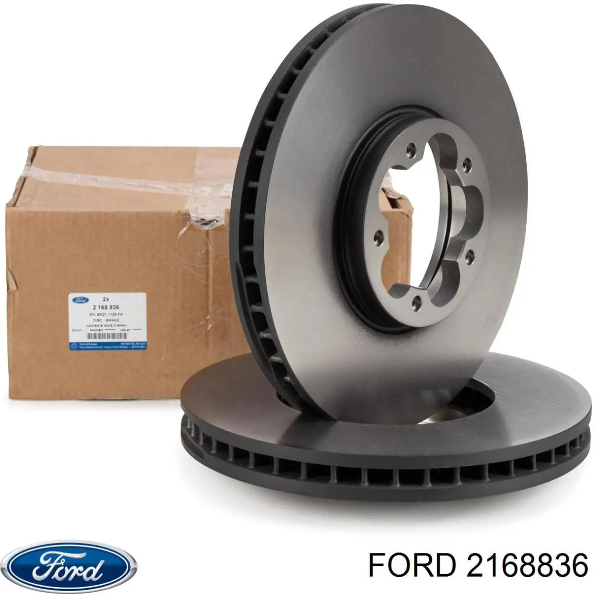 2171541 Ford диск тормозной передний