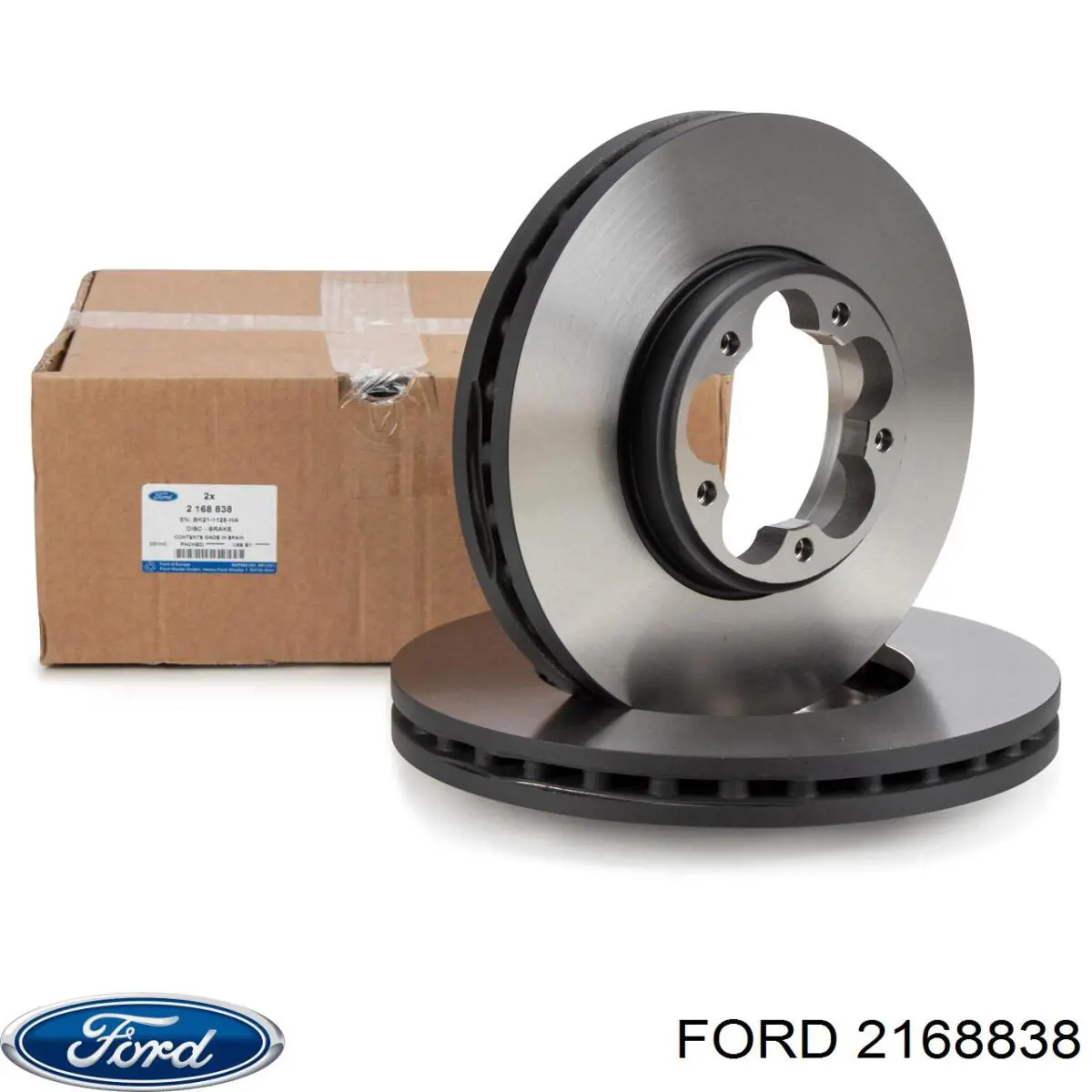 Передние тормозные диски 2168838 Ford