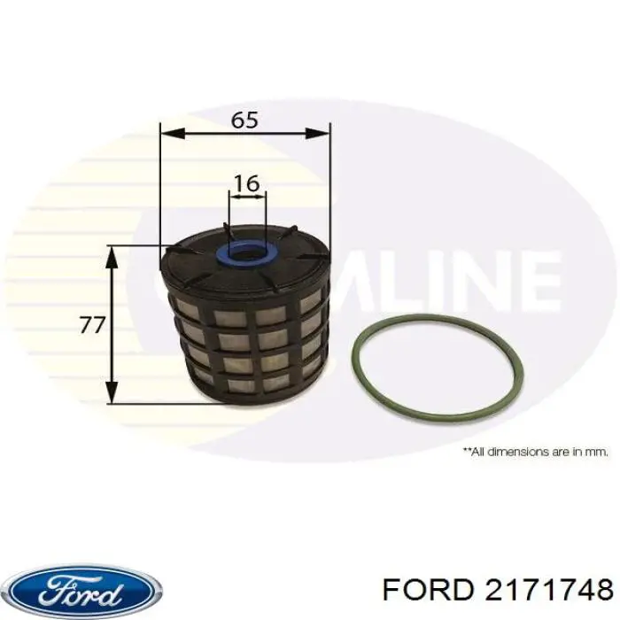 Фильтр топливный Ford 2171748
