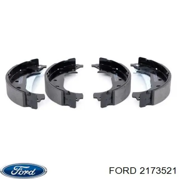 Колодки ручника (стояночного тормоза) Ford 2173521