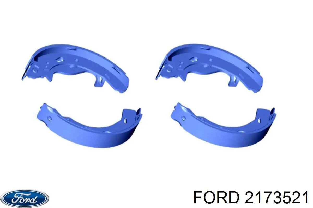Тормозные колодки стояночного тормоза Ford 2173521 цена, от 43.01 USD