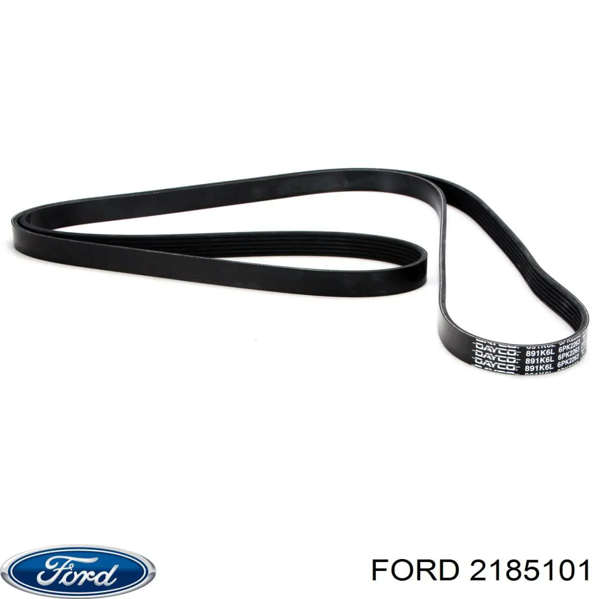 Рессора задняя KK215560AA Ford
