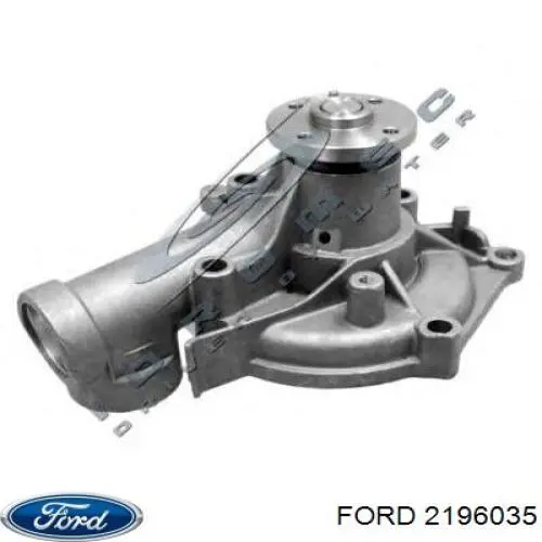 2196035 Ford Клык заднего бампера правый