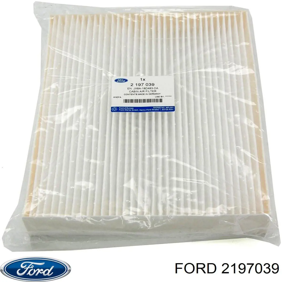 2197039 Ford фильтр салона