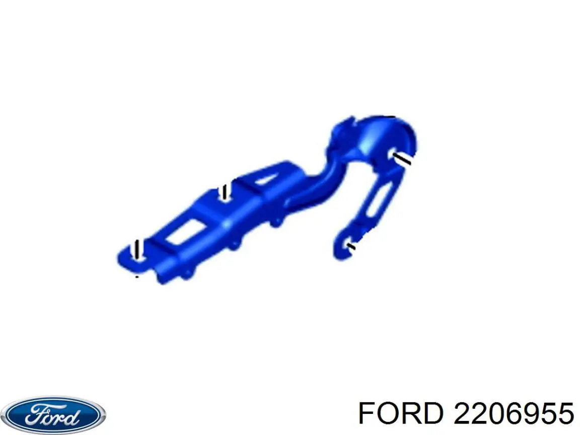2206955 Ford Шарнир капота правый