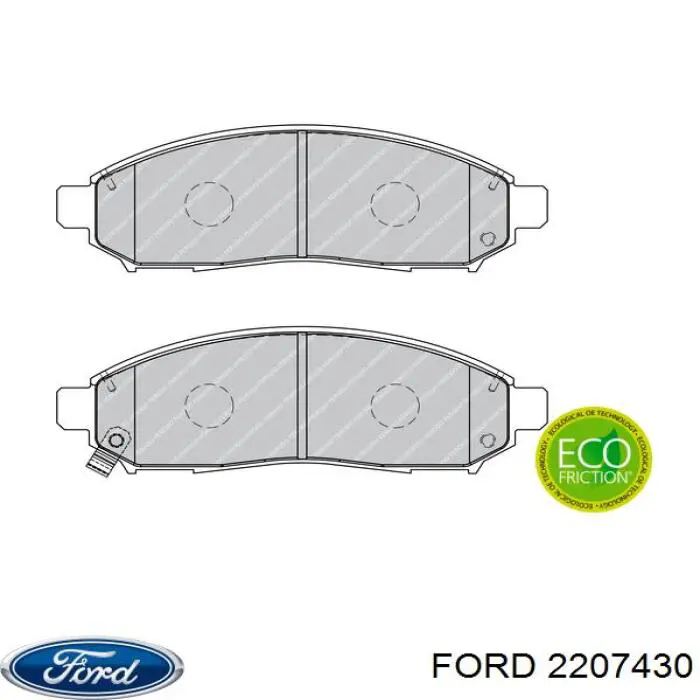 Купить 2207430 Ford Автомобильный фильтр воздуха