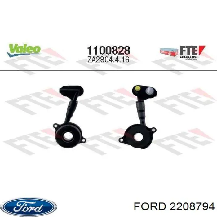 Цилиндр сцепления рабочий с выжимным подшипником Ford 2208794 цена, от 68.18 USD