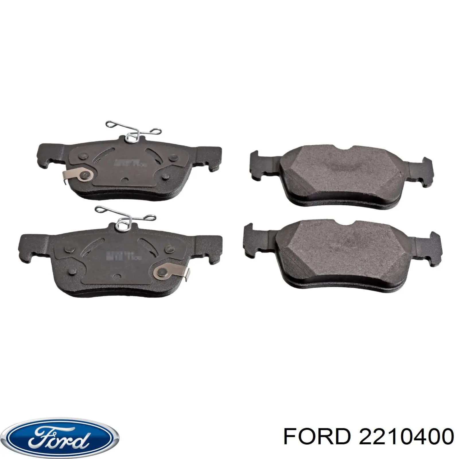 2210400 Ford Суппорт тормозной, передний, левый