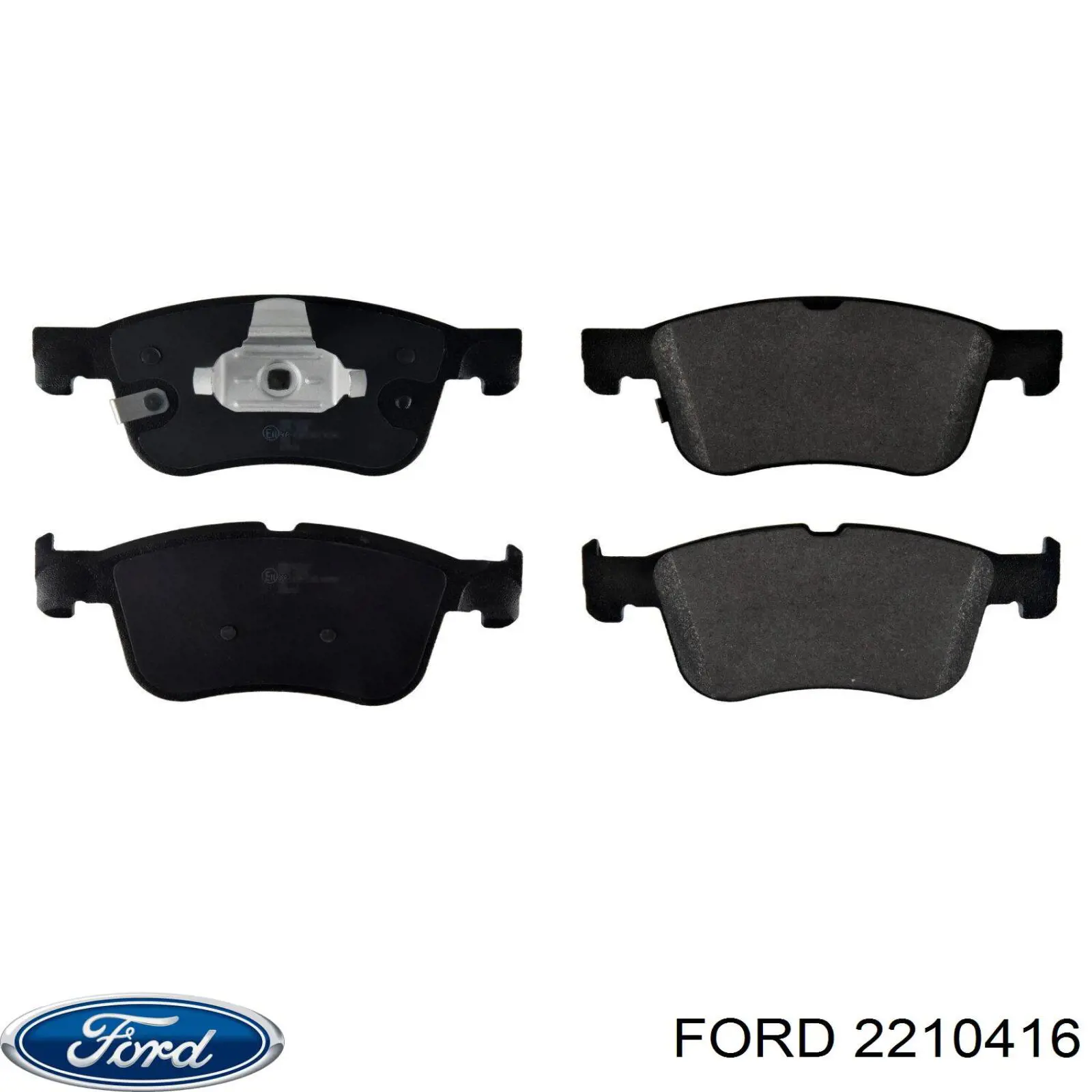 2210416 Ford Колодки передние