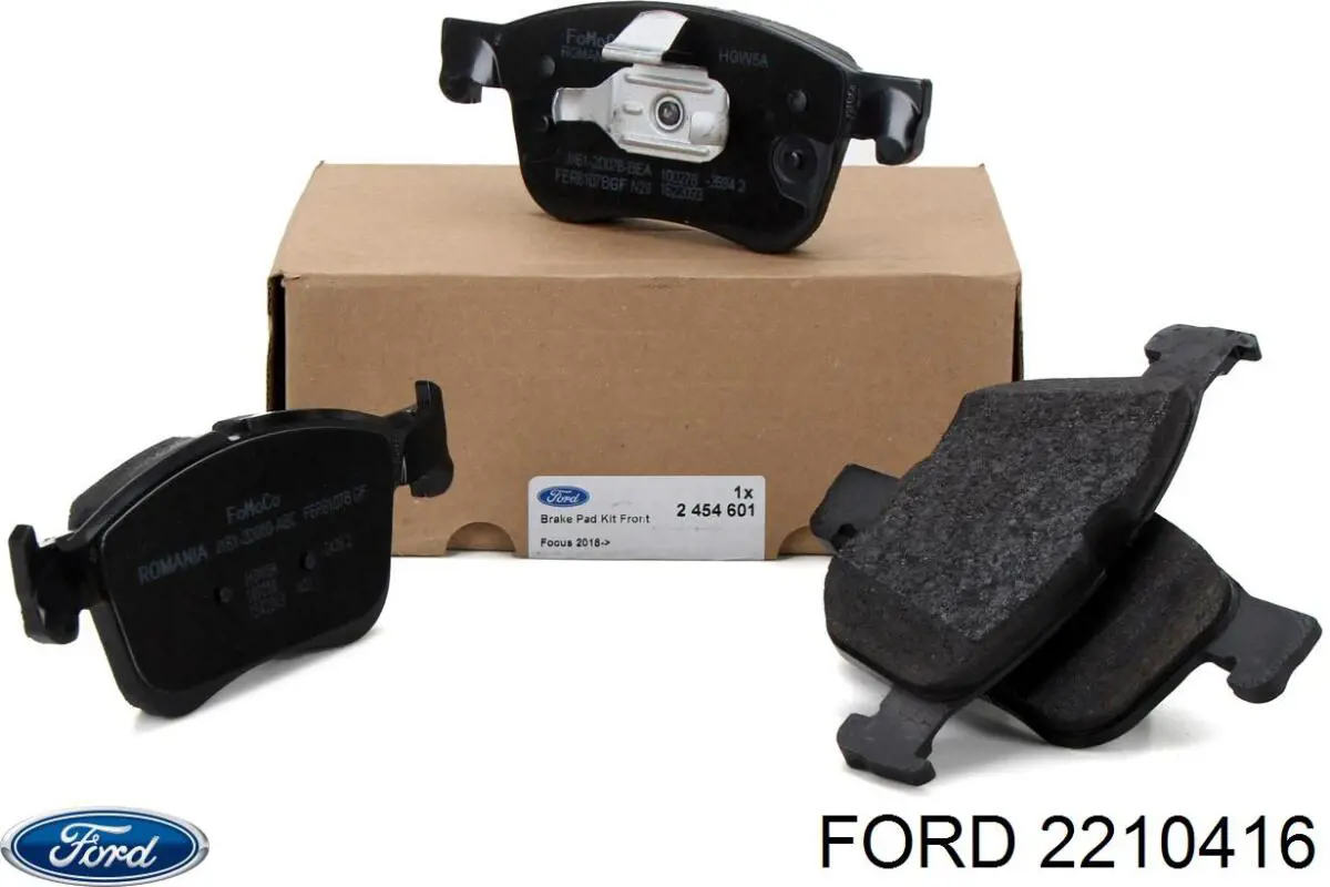2210416 Ford передние тормозные колодки