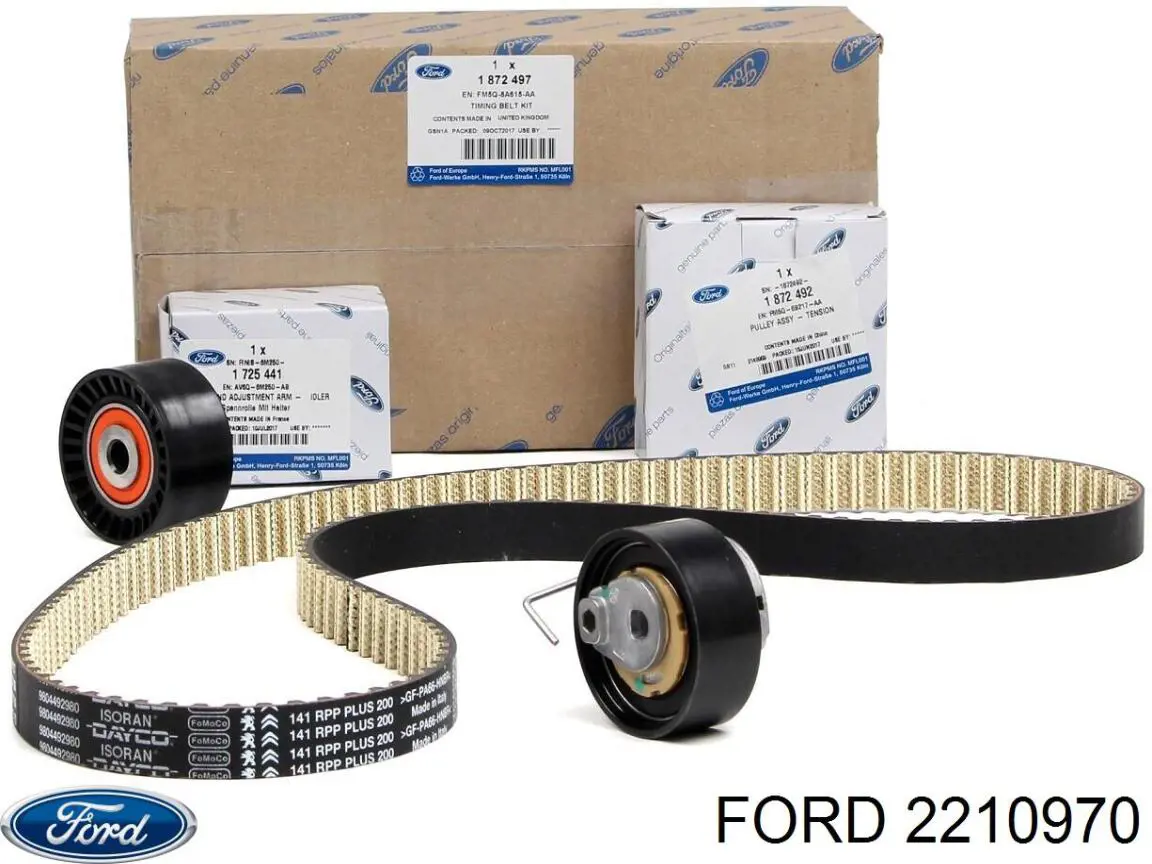 ГРМ ремни, комплект Ford 2210970 цена, от 341.70 USD
