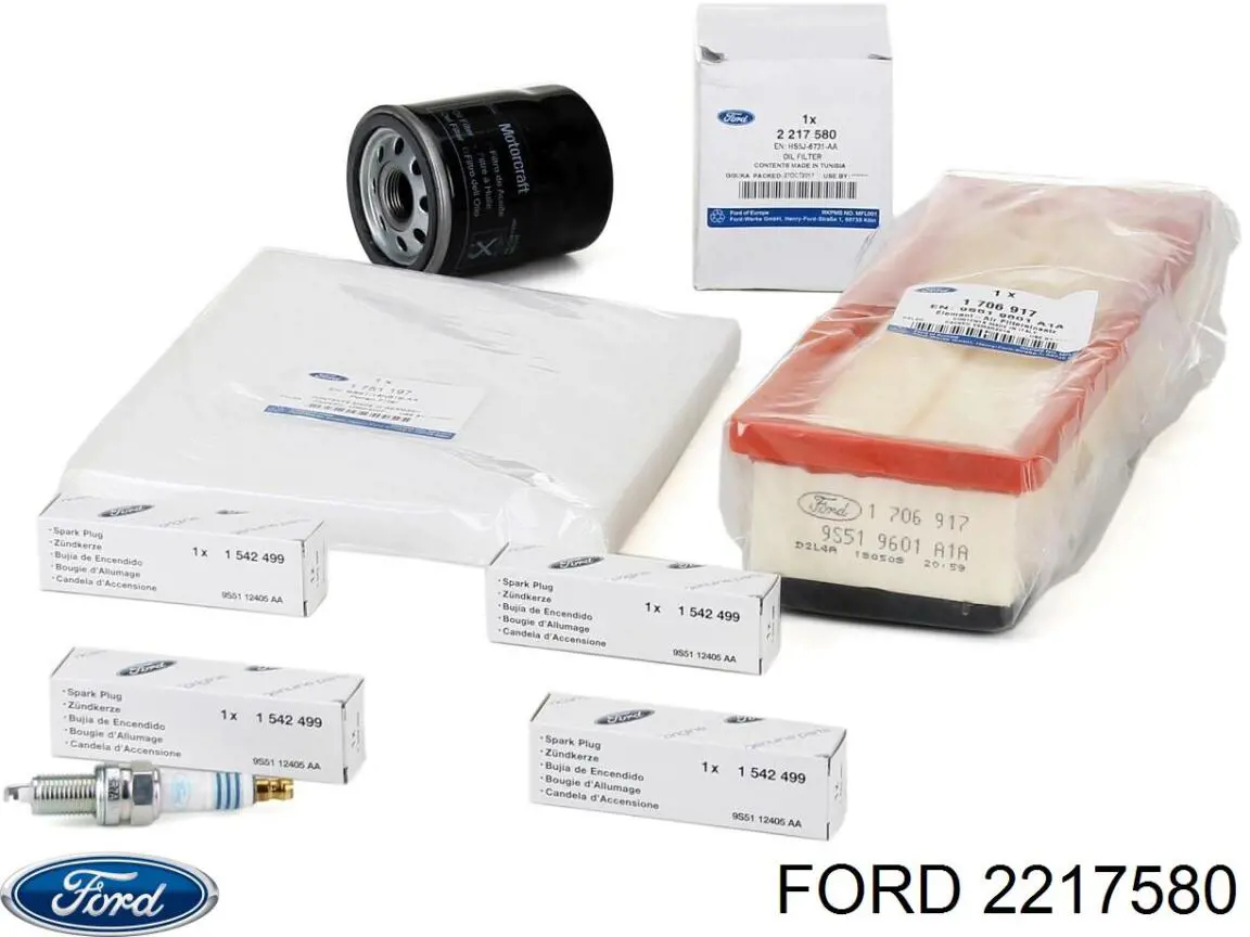 Фильтр масла Ford 2217580