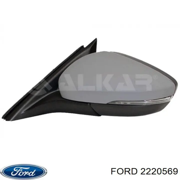 182201551500 Magneti Marelli Повторитель поворота левого зеркала