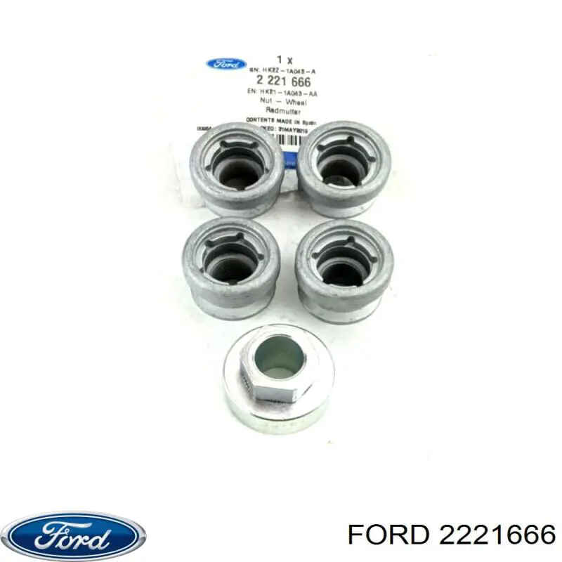 2221666 Ford Болты колесные