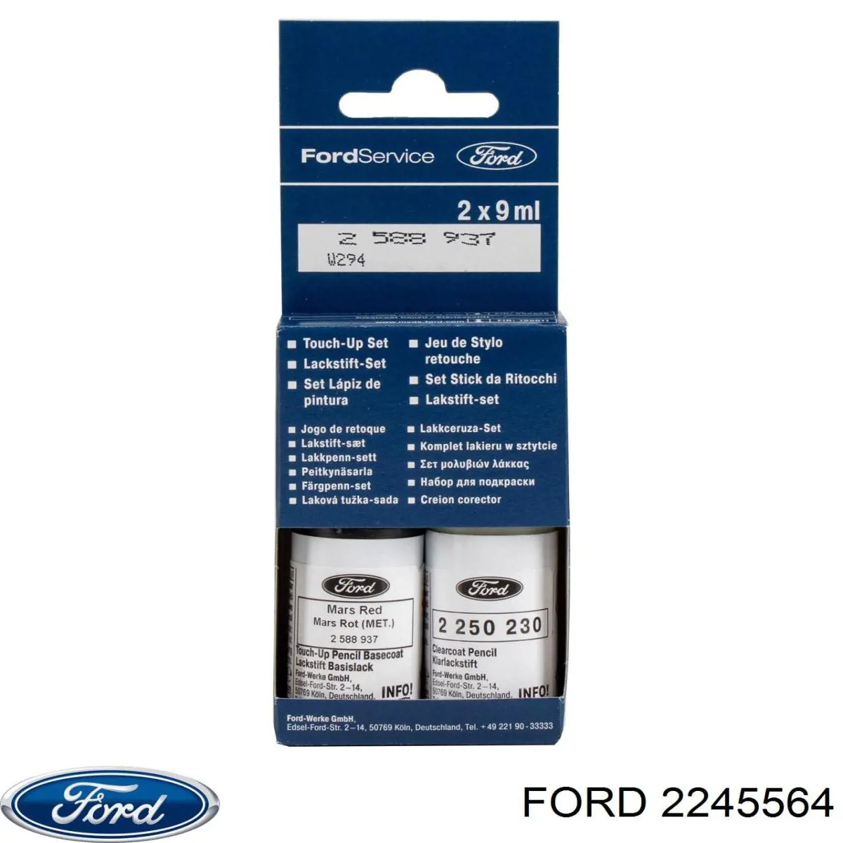Карандаш для подкраски сколов Ford 1774455 цена, от 24.25 USD