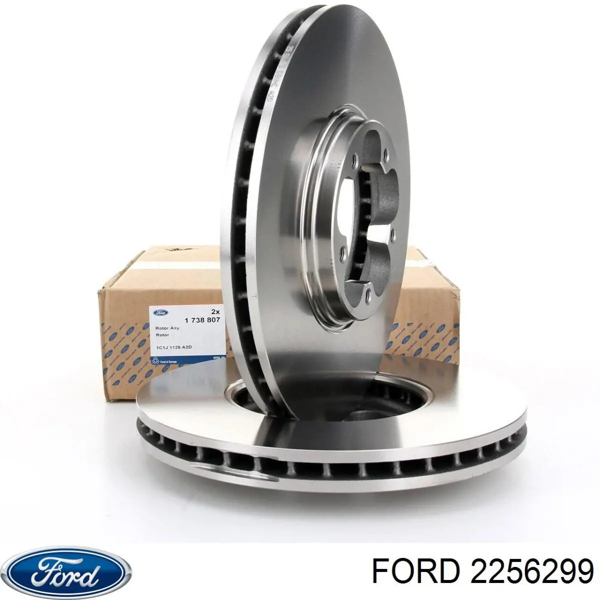 Передние тормозные диски 2256299 Ford