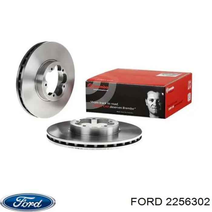 Передний тормозной диск Ford 2256302