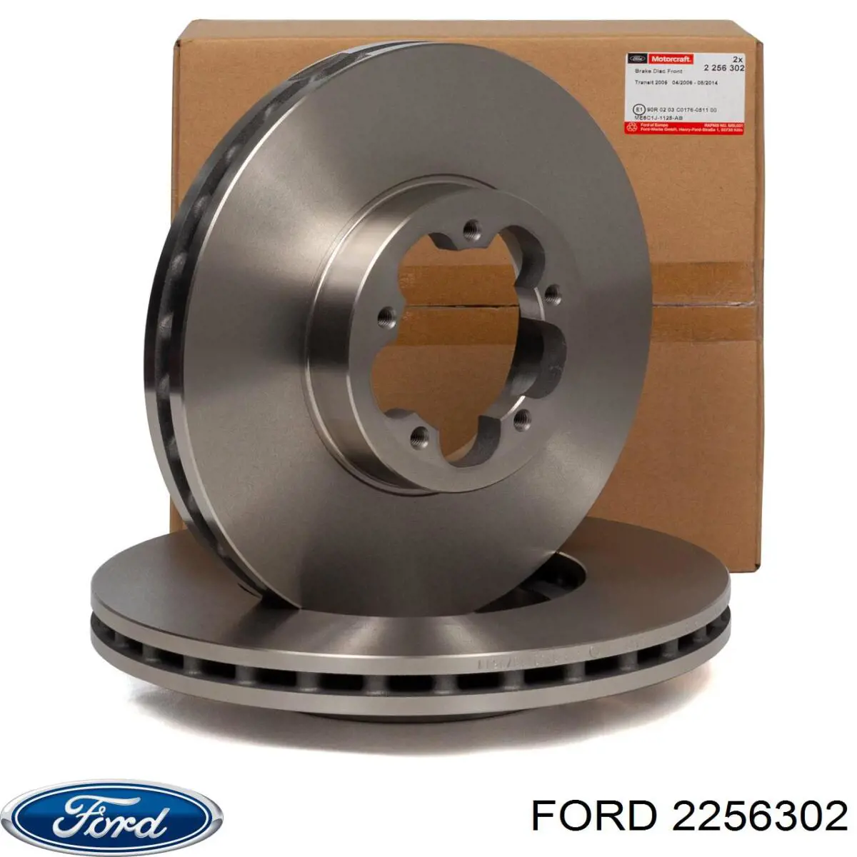 2256302 Ford диск тормозной передний