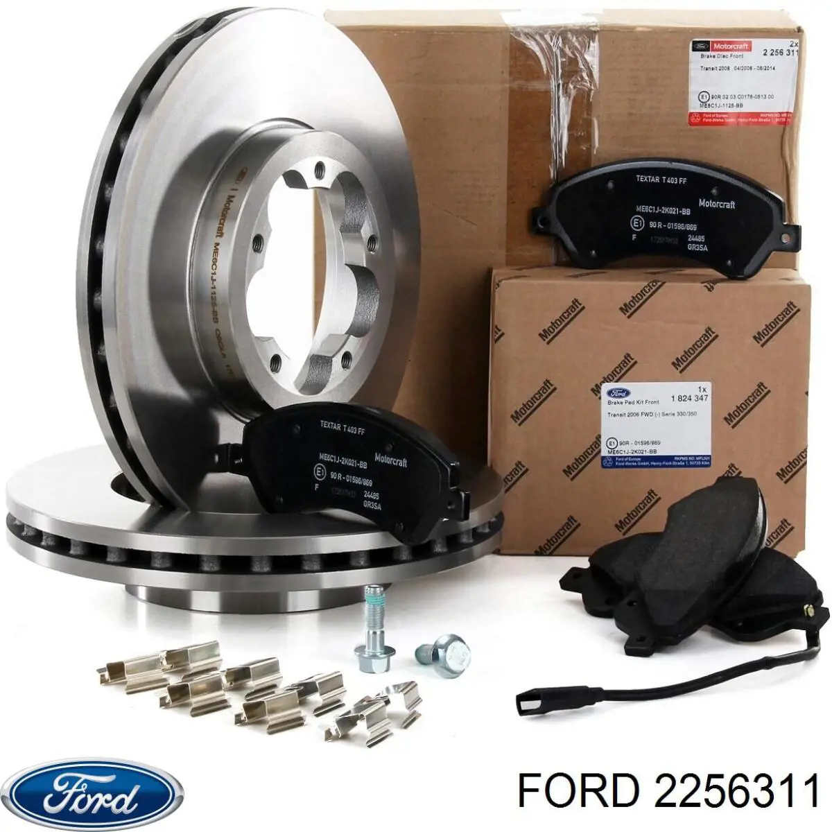 Передний тормозной диск Ford 2256311