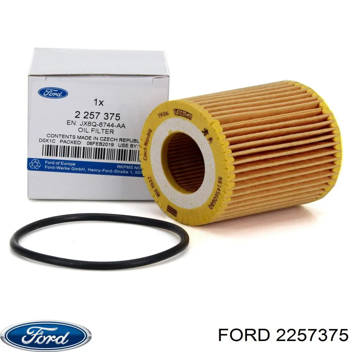 Filtro de aceite 2257375 Ford