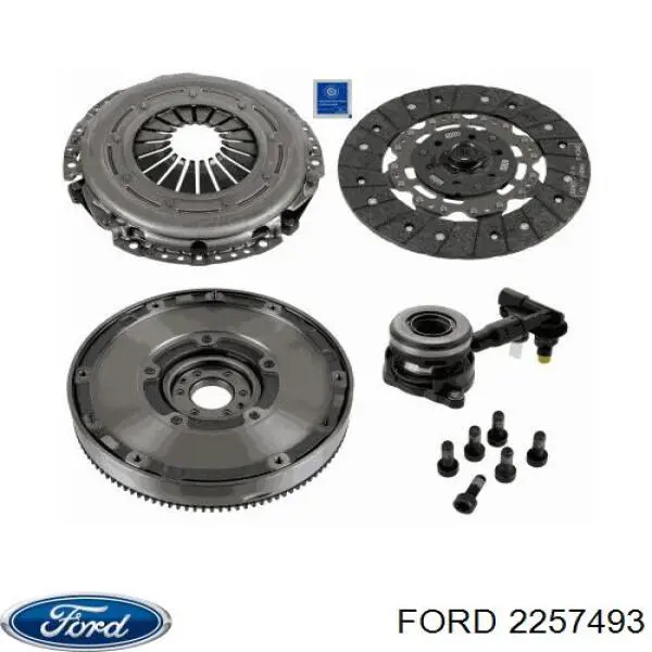 Комплект сцепления (3 части) Ford 2257493 цена, от 501.58 USD