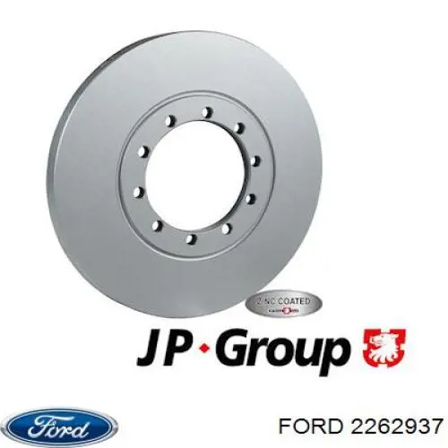 Купить 2262937 Ford Диск тормозной задний