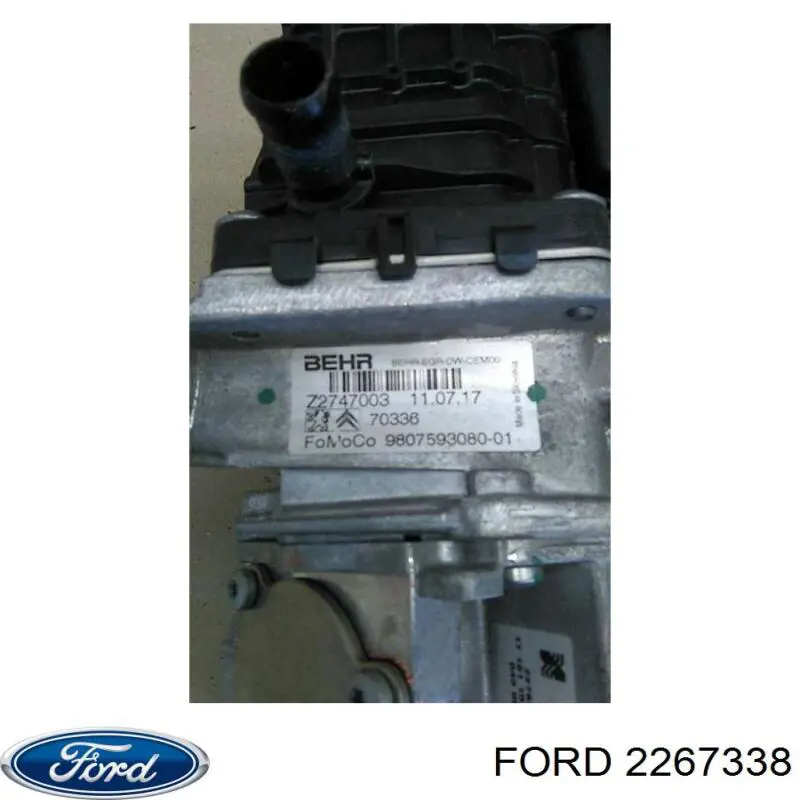 2267338 Ford válvula egr de recirculação dos gases