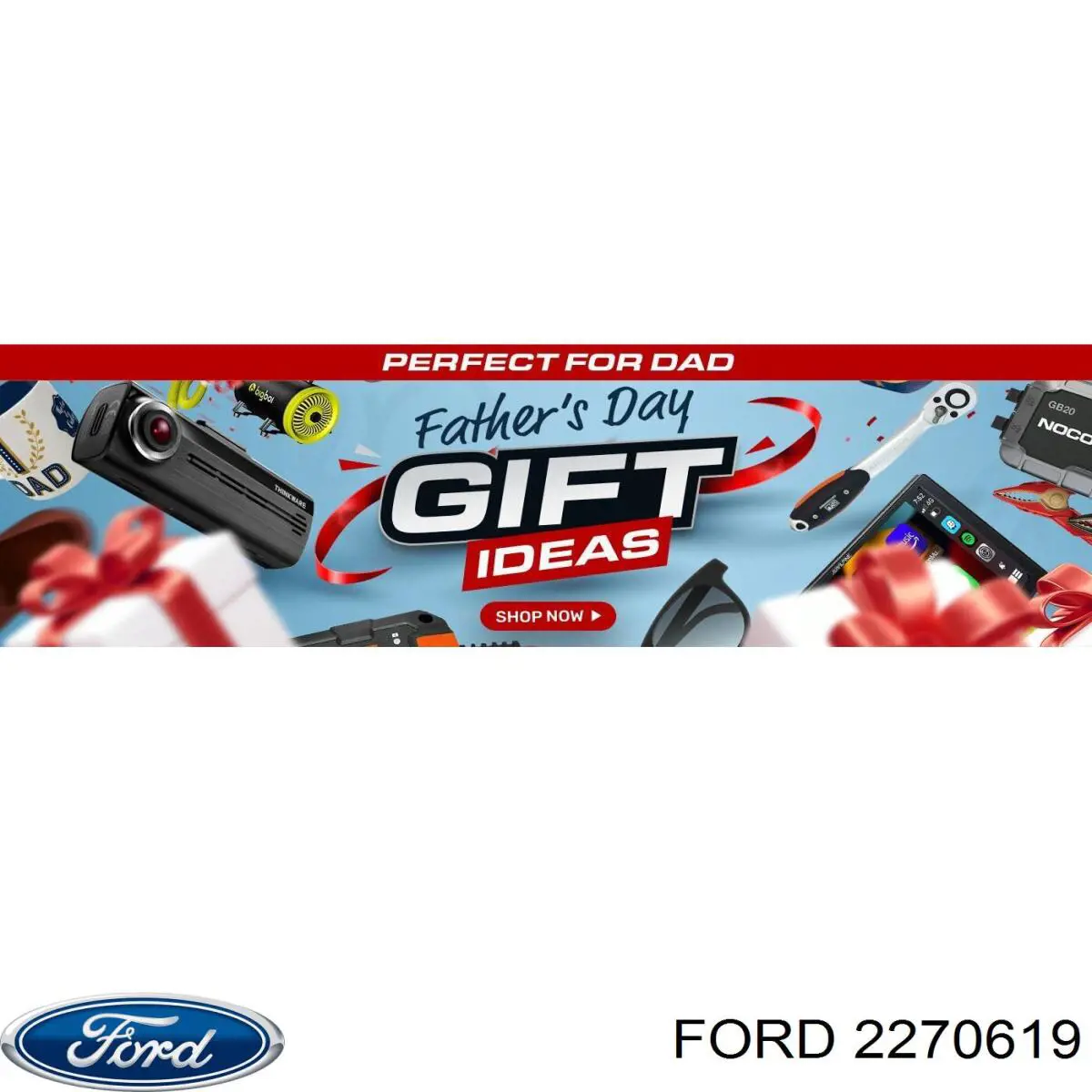 Амортизатор передний левый 2270629 Ford