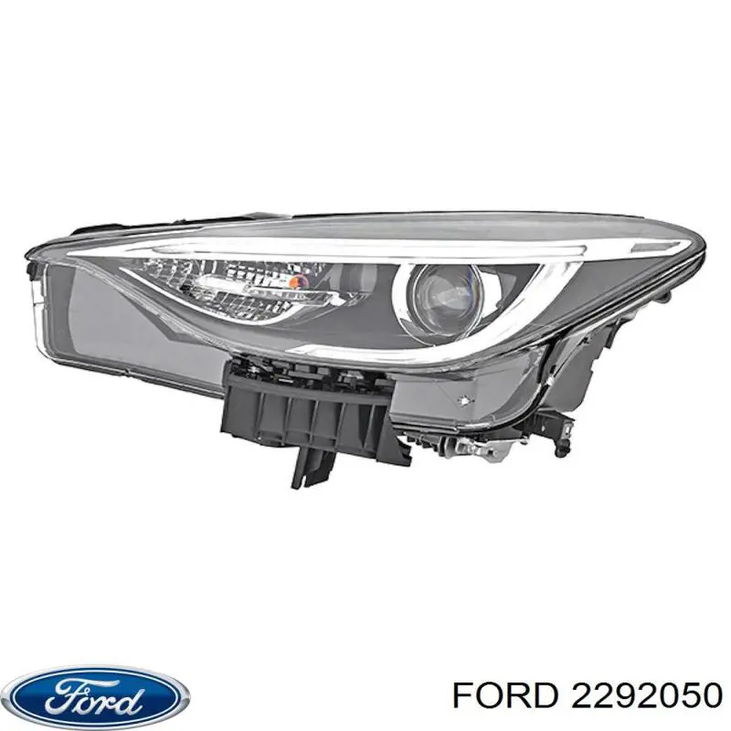 Правая фара ES7313D154CD Ford