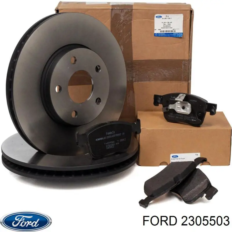 2305503 Ford Диск тормозной передний