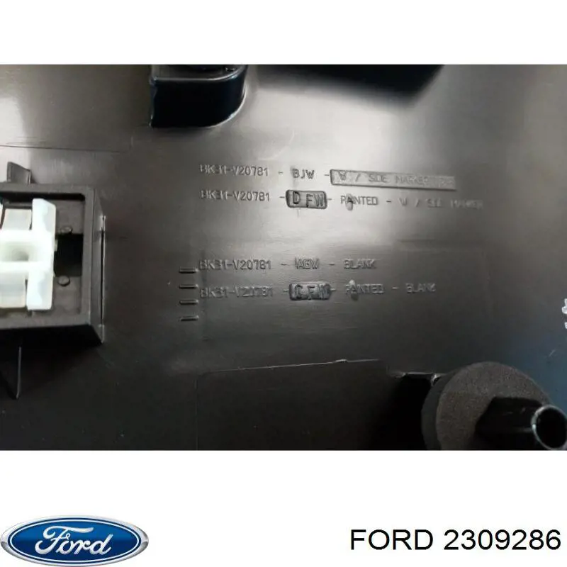 Молдинг двери передней левой BK31V20781AG5YZ9 Ford