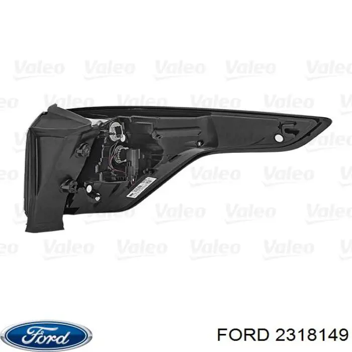 Задняя левая внешняя фара Ford 2318149 цена, от 205.47 USD