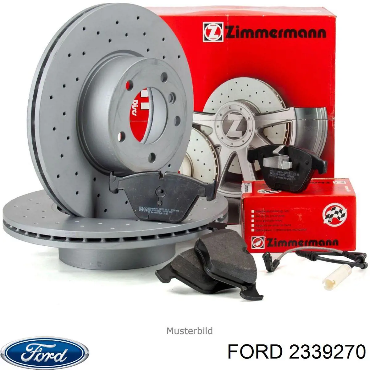 Глушитель задний 1720367 Ford