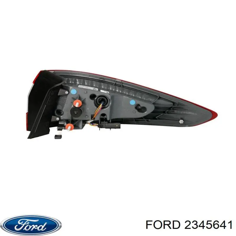 5367040 Ford фонарь задний левый внешний