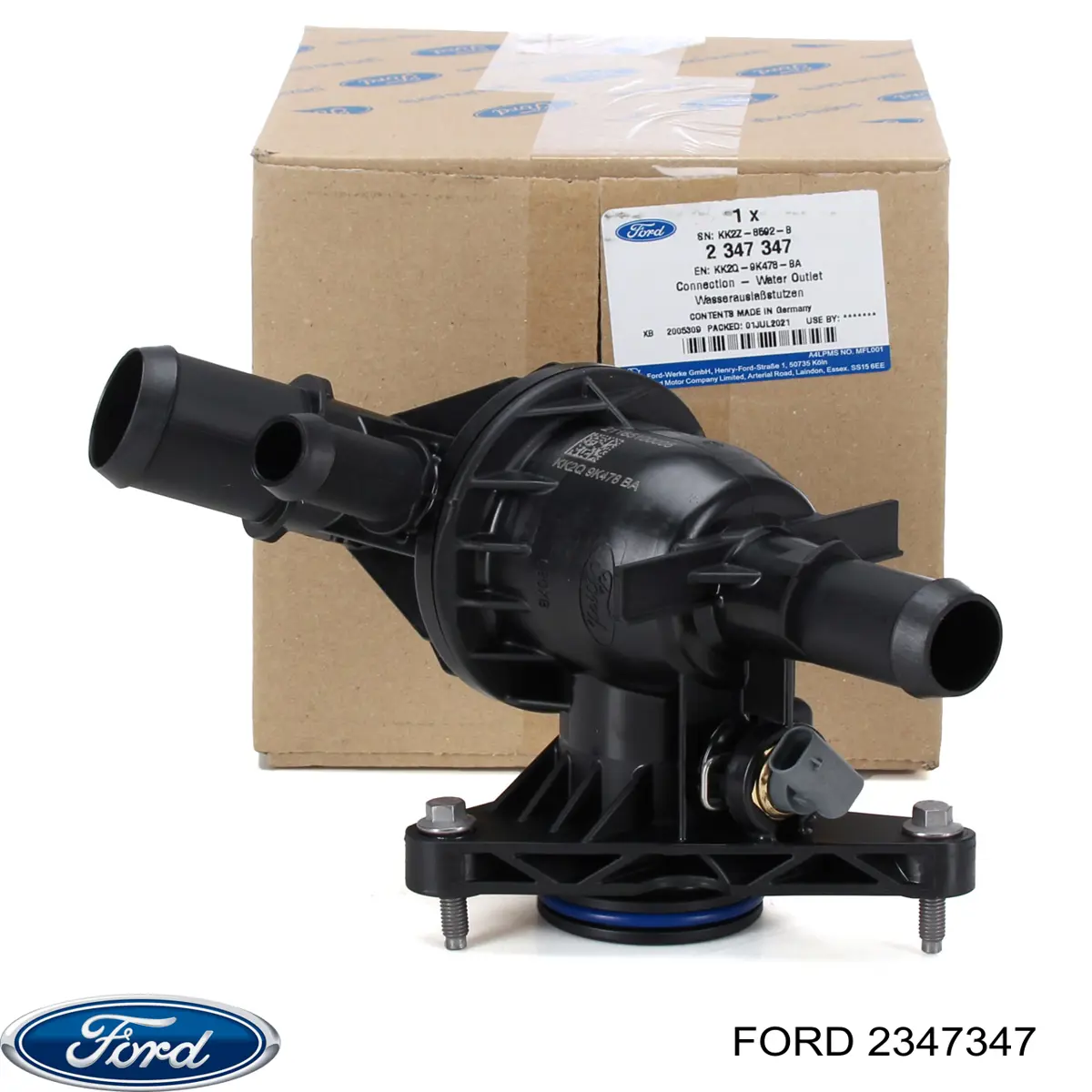 2037317 Ford caixa do termostato