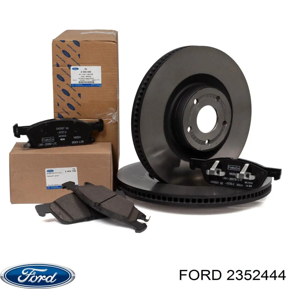 Купить 2352444 Ford Ротор тормозной