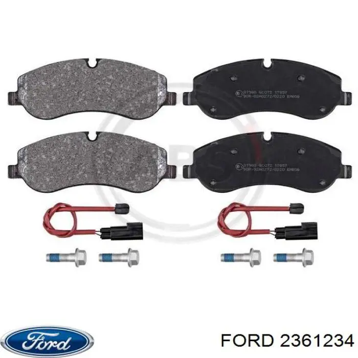 Колодки Ford 2361234 цена, от 33.73 USD
