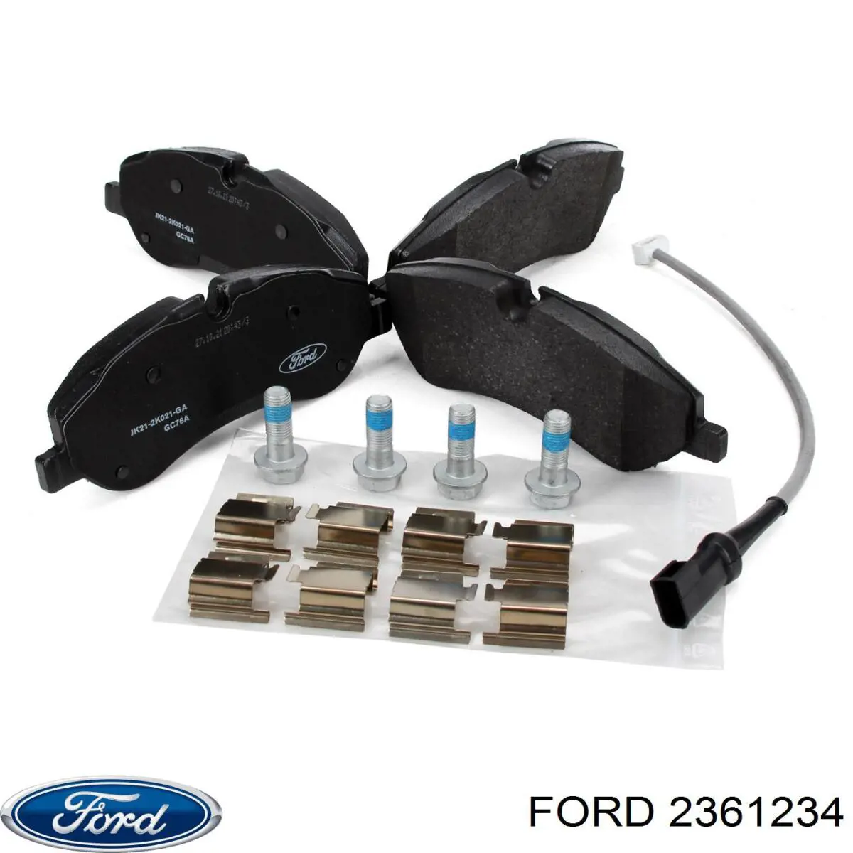 Купить 2361234 Ford Колодки тормозные