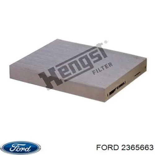 Купить 2365663 Ford Фильтр салона угольный