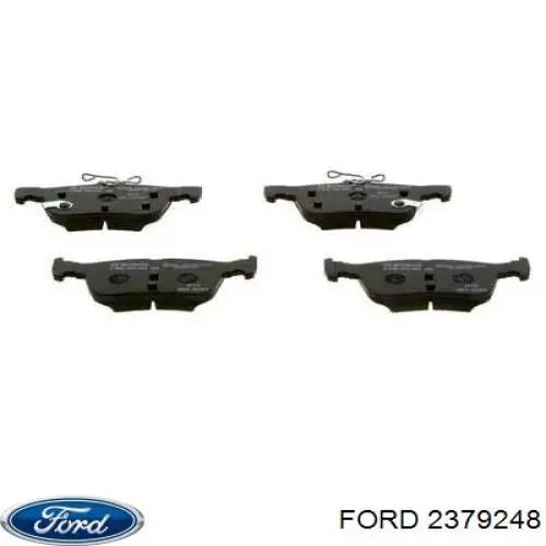 Купить 2379248 Ford Колодки тормозные задние, дисковые