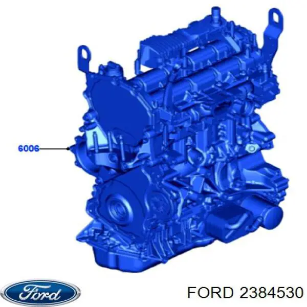 Купить 2761596 Ford Двигатель голый