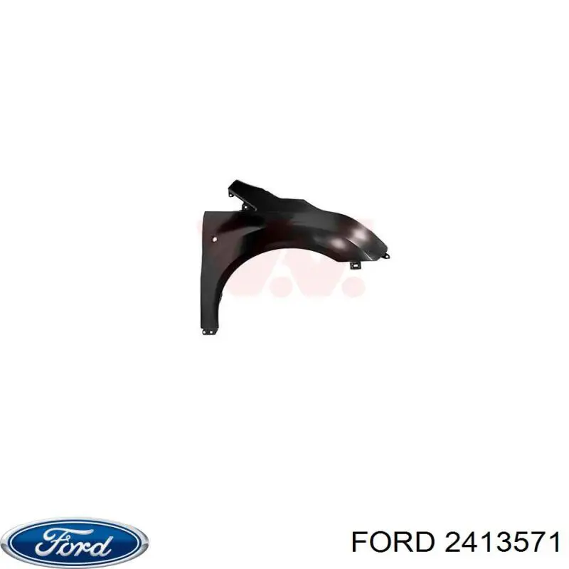 Боковая часть передняя правая Ford 2413571 цена, от 83.93 USD