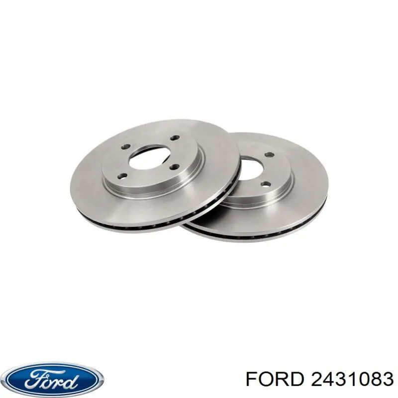 Тормоз дисковый передний Ford 2431083 цена, от 79.54 USD