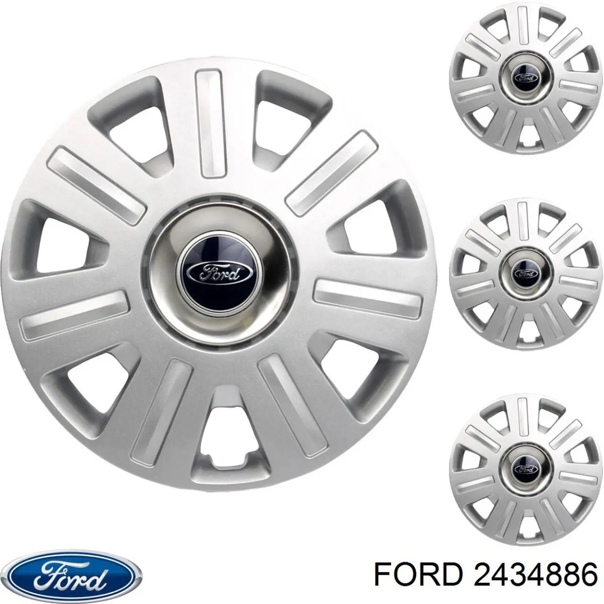 2434886 Ford Гайка колеса