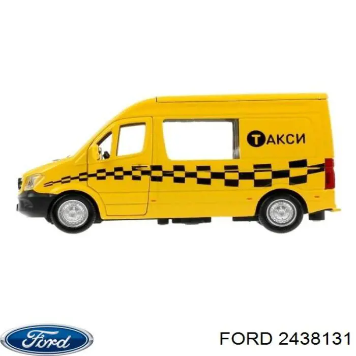 2438131 Ford Нижний дефлектор радиатора