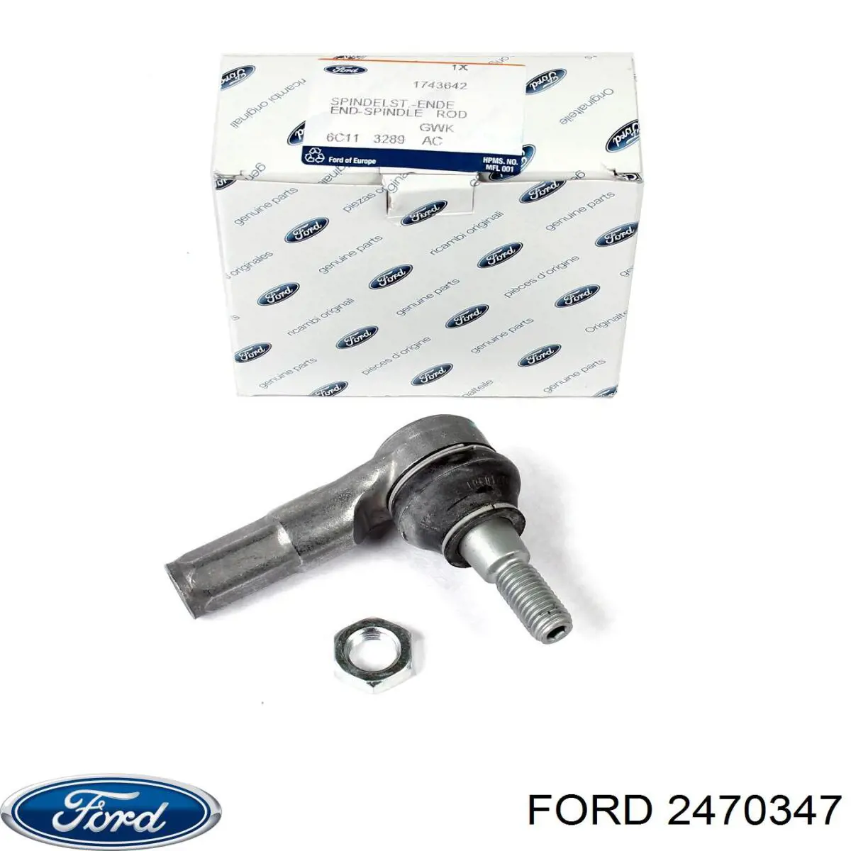 Купить 2470347 Ford Наконечник рулевой тяги, внешний