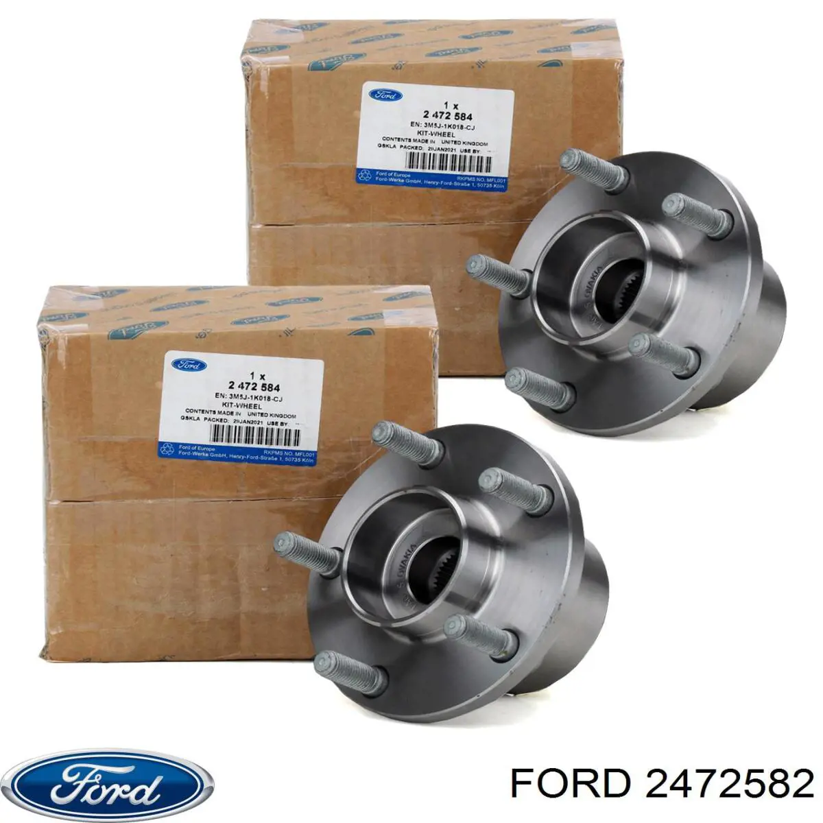 Купить 2472582 Ford Задняя шпиндель