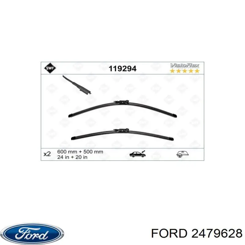  Ford 2479628 цена, от 68.66 USD