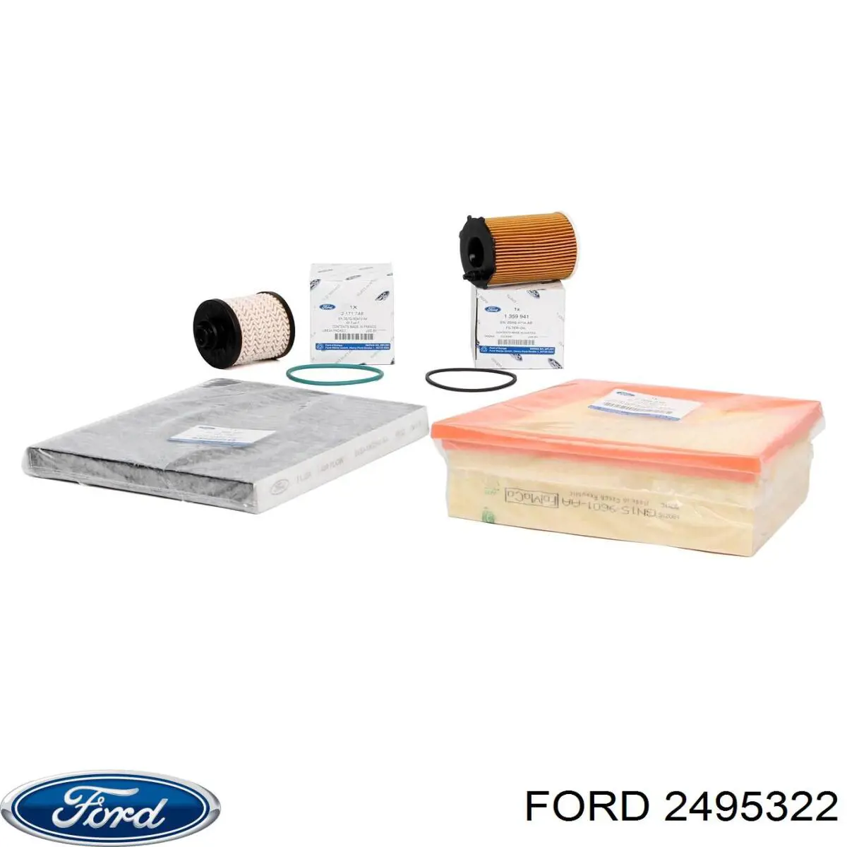 Купить 2495322 Ford Фильтр салона угольный