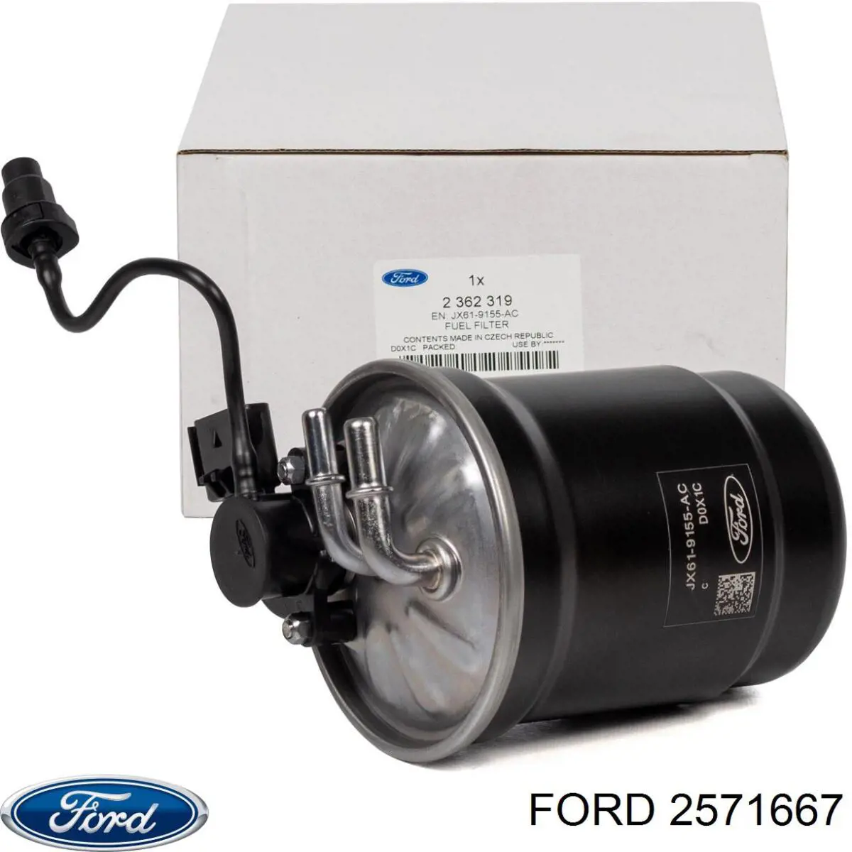 Топливный фильтр на Ford Kuga DFK